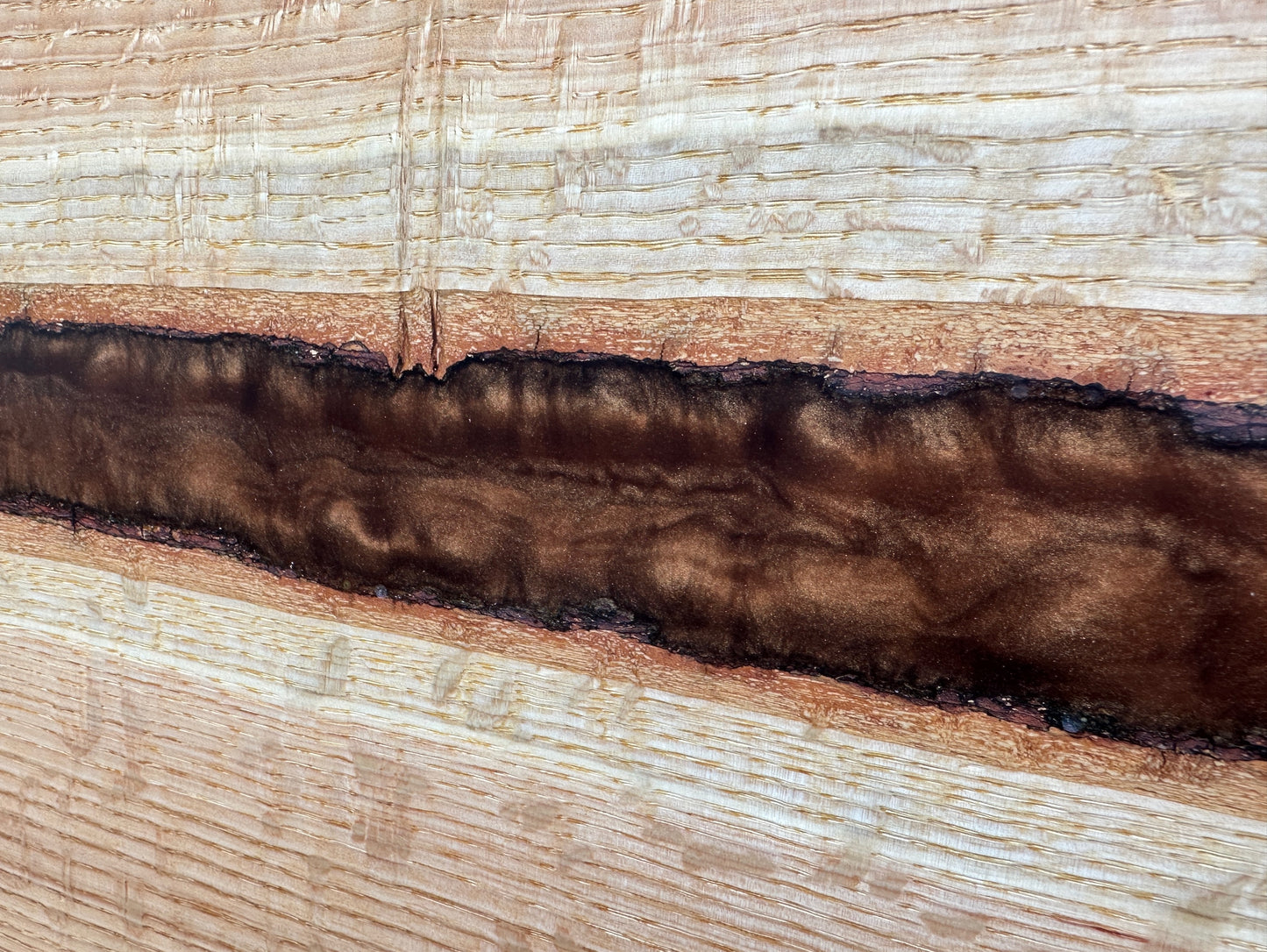 Oak & Epoxy Charcuterie Board