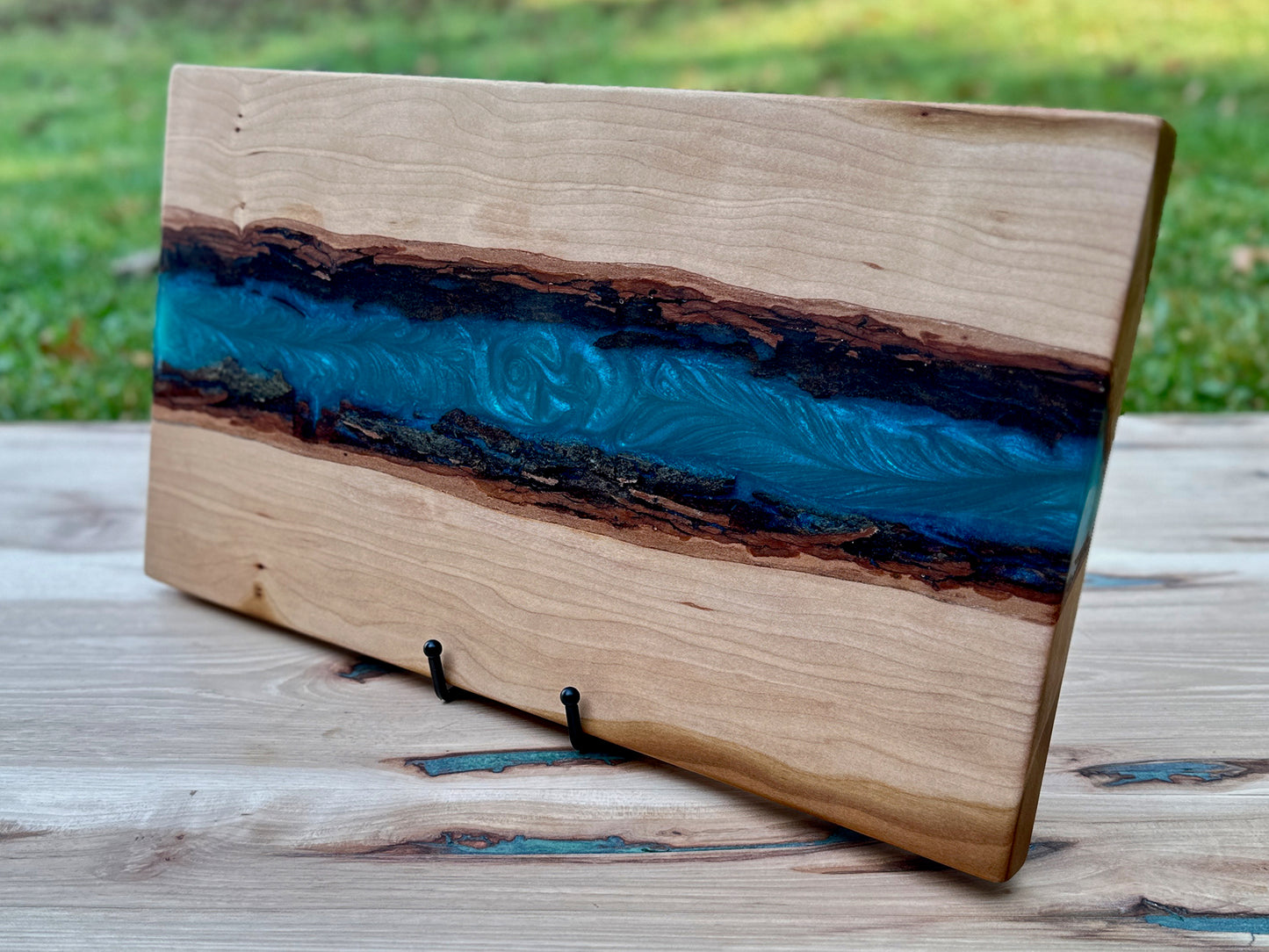 Cherry Epoxy Cutting Board