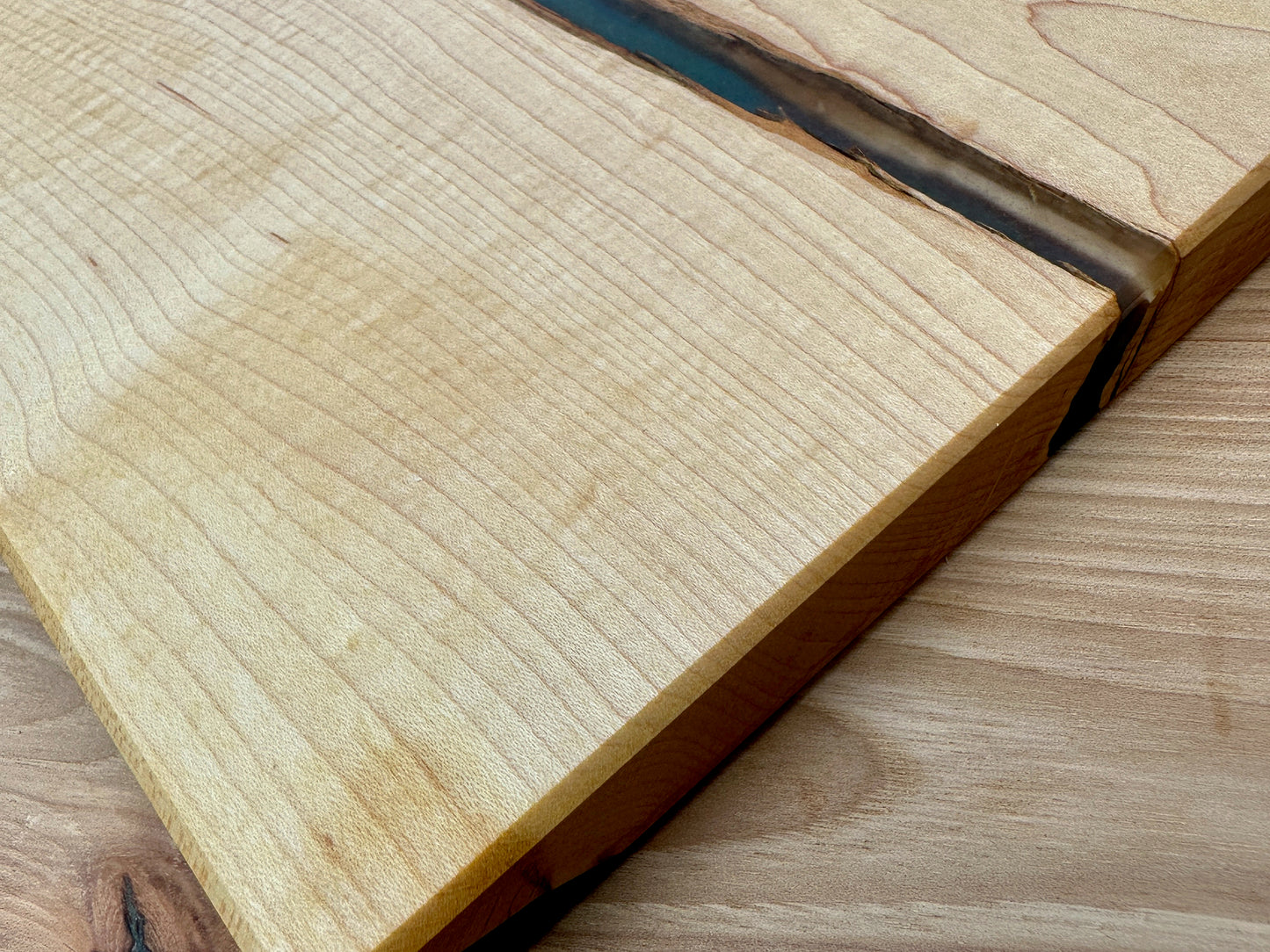 Hickory Epoxy Cutting Board