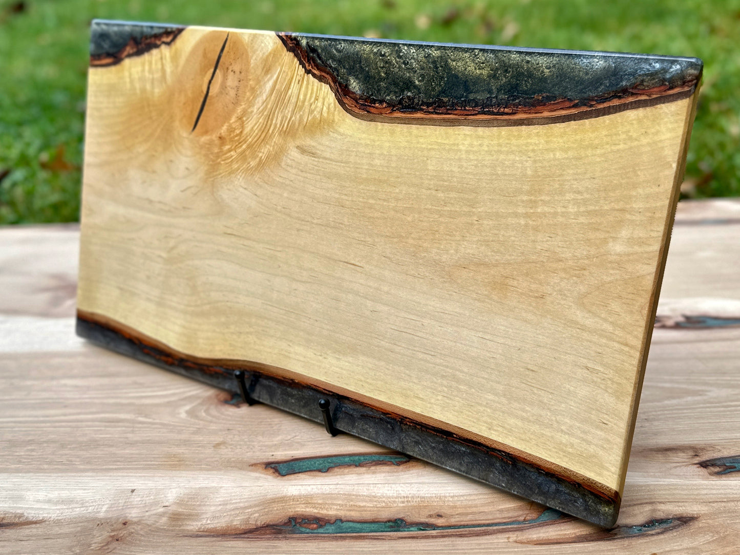 Maple Wood Epoxy Cutting Board