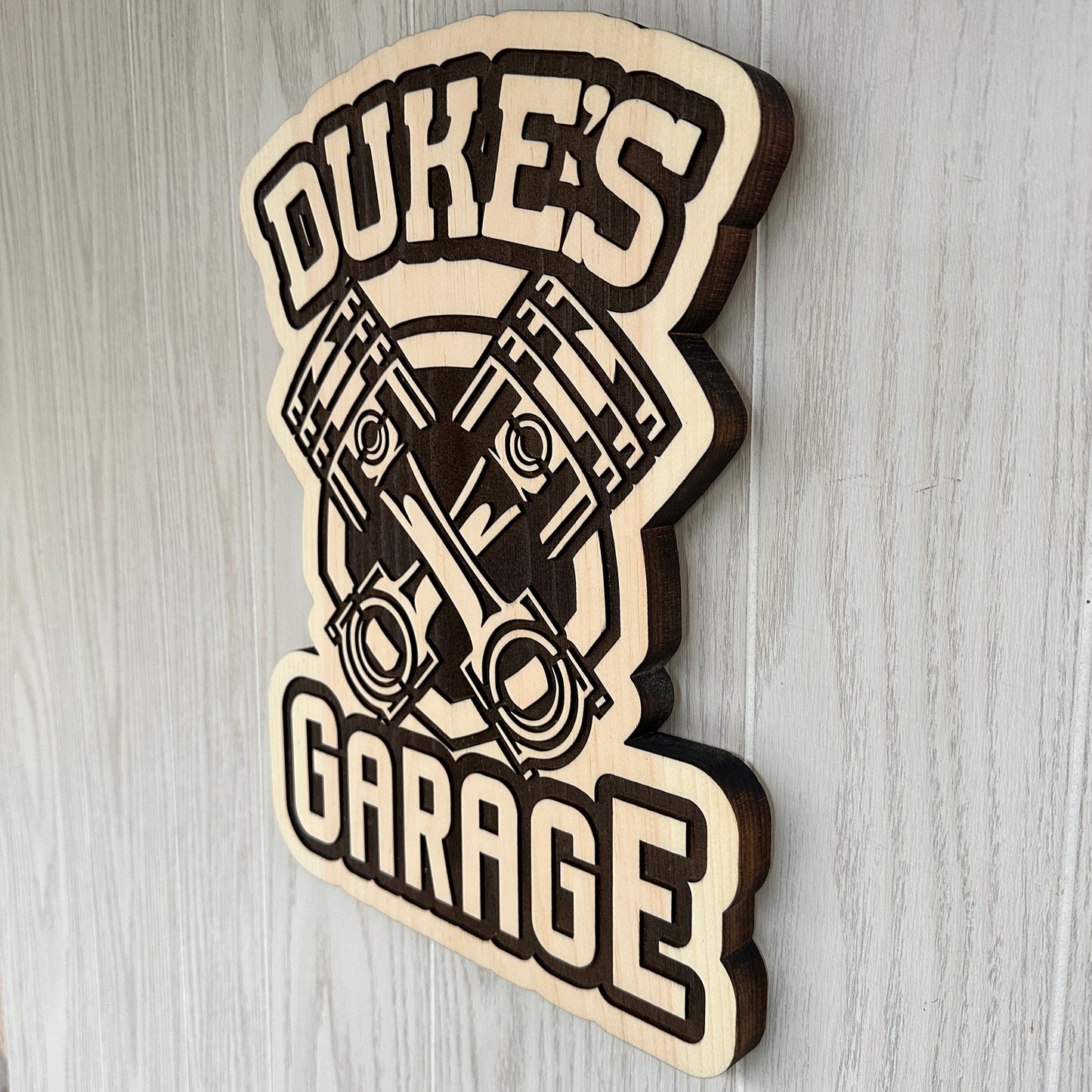 Custom Personalized Car Garage Sign