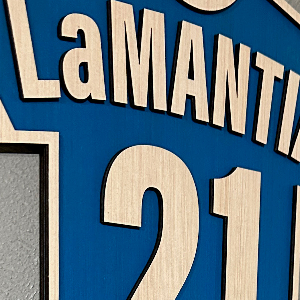 Personalized Sport Jersey Wall Art