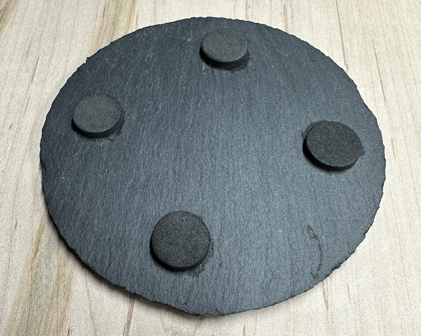 Personalized Whiskey Barrel Slate Coaster