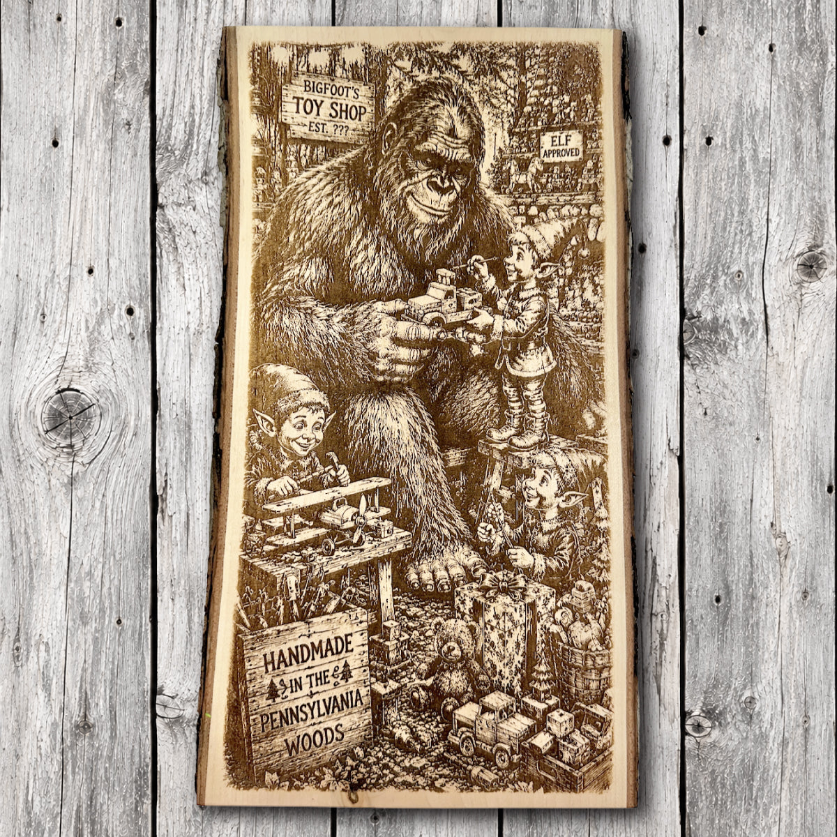 Bigfoot’s Toy Shop