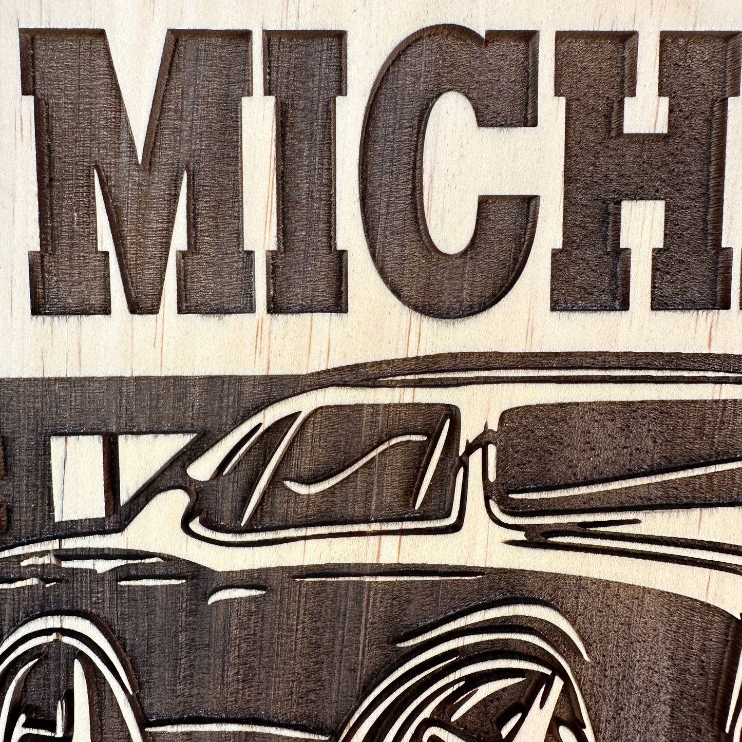 Custom Personalized Car Garage Sign