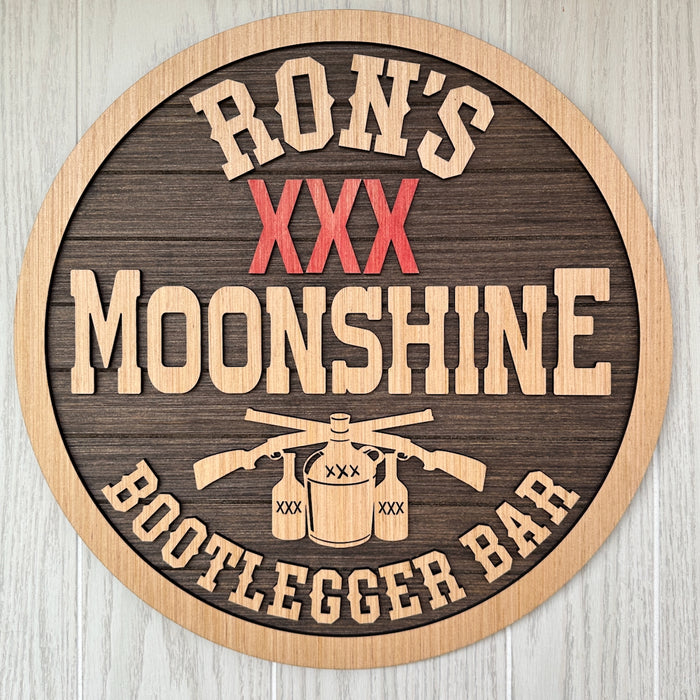 Layered Bar Sign