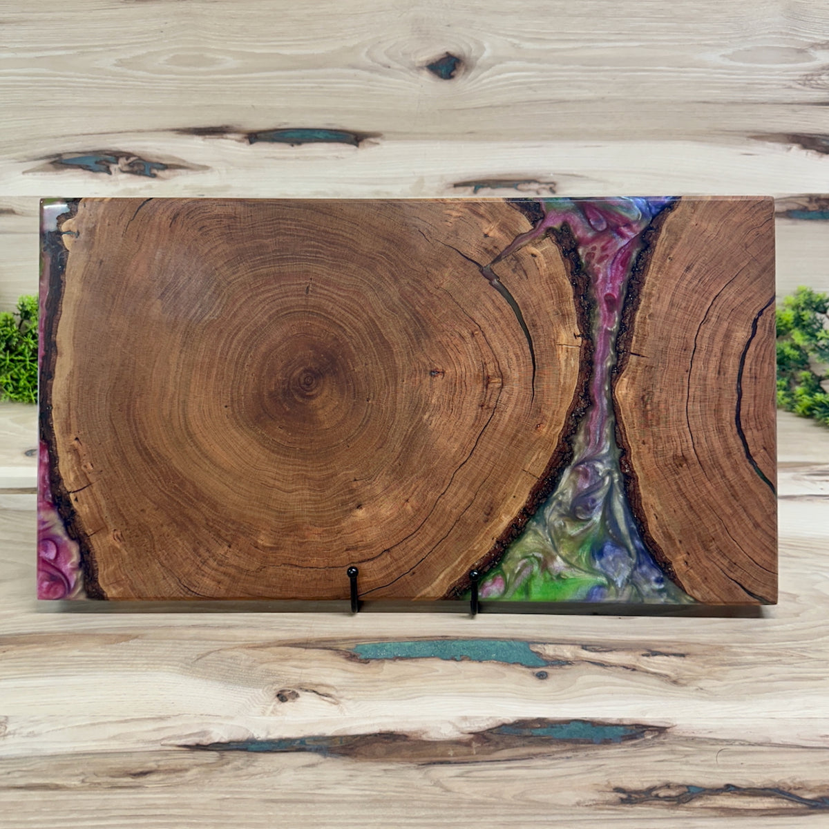 Handcrafted Epoxy Cherry Hardwood Cutting Board
