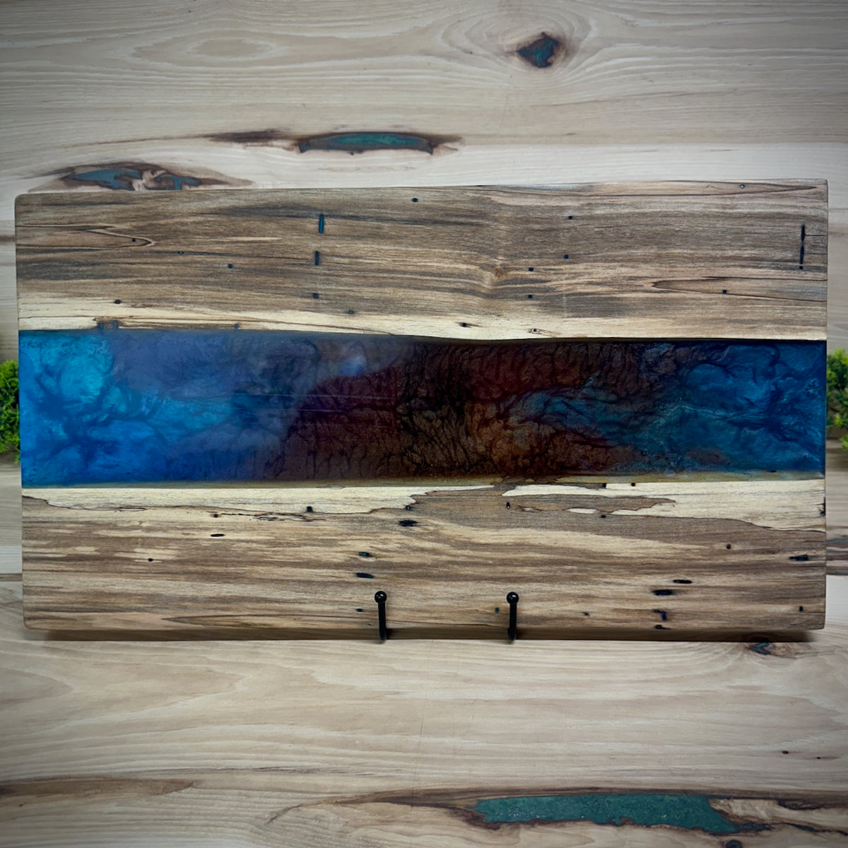 Handcrafted Epoxy Ambrosia Maple Hardwood Cutting Board