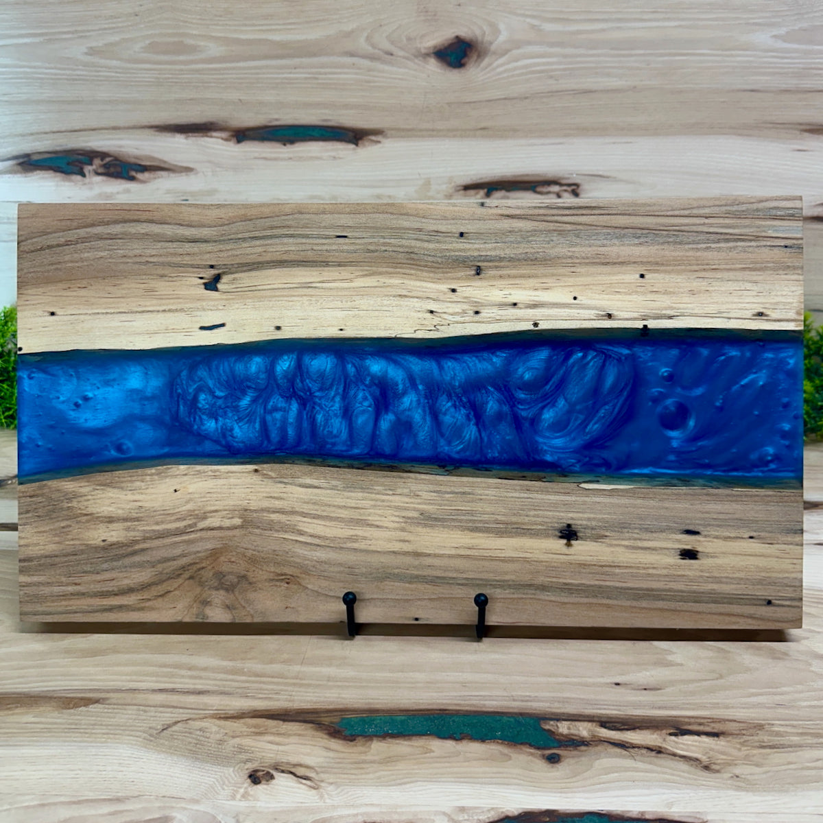 Handcrafted Epoxy Ambrosia Maple Hardwood Cutting Board