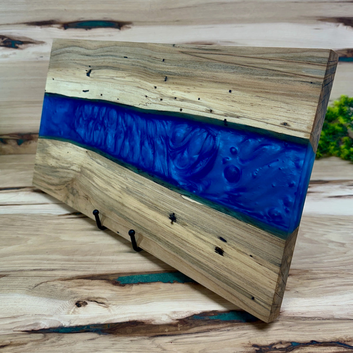 Handcrafted Epoxy Ambrosia Maple Hardwood Cutting Board