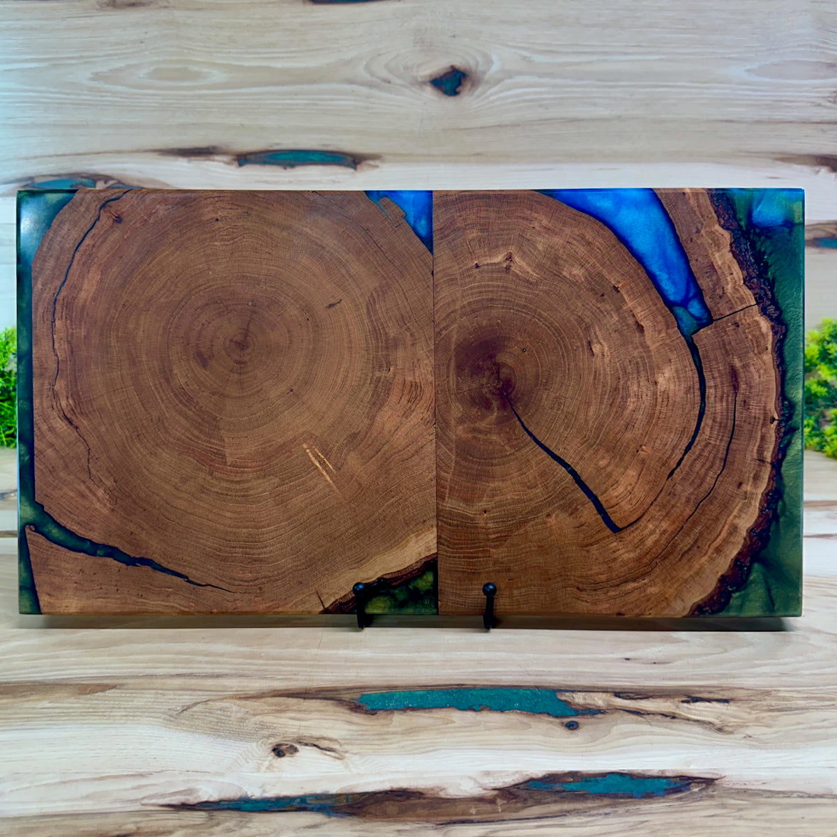 Handcrafted Epoxy Cherry Hardwood Cutting Board