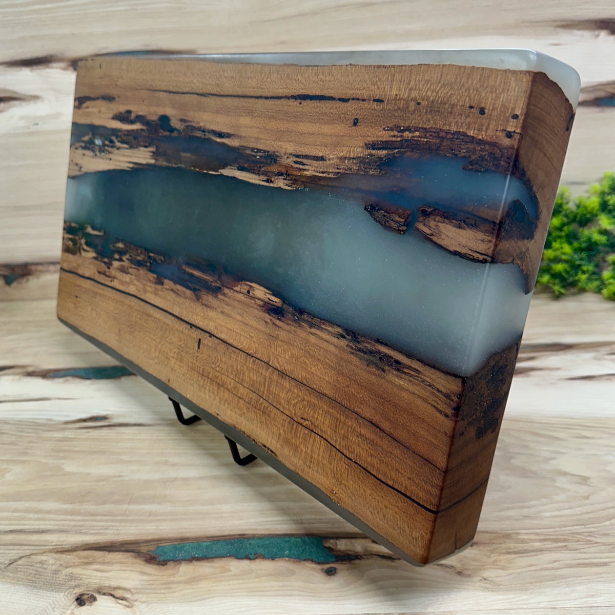 Handcrafted Epoxy Cherry Hardwood Cutting Board