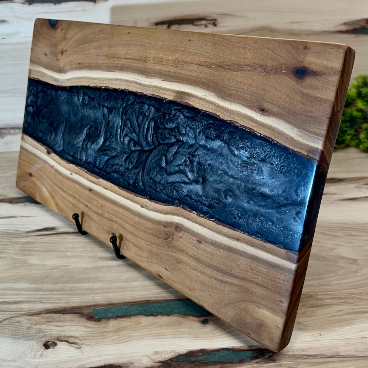 Handcrafted Epoxy Cherry Hardwood Cutting Board