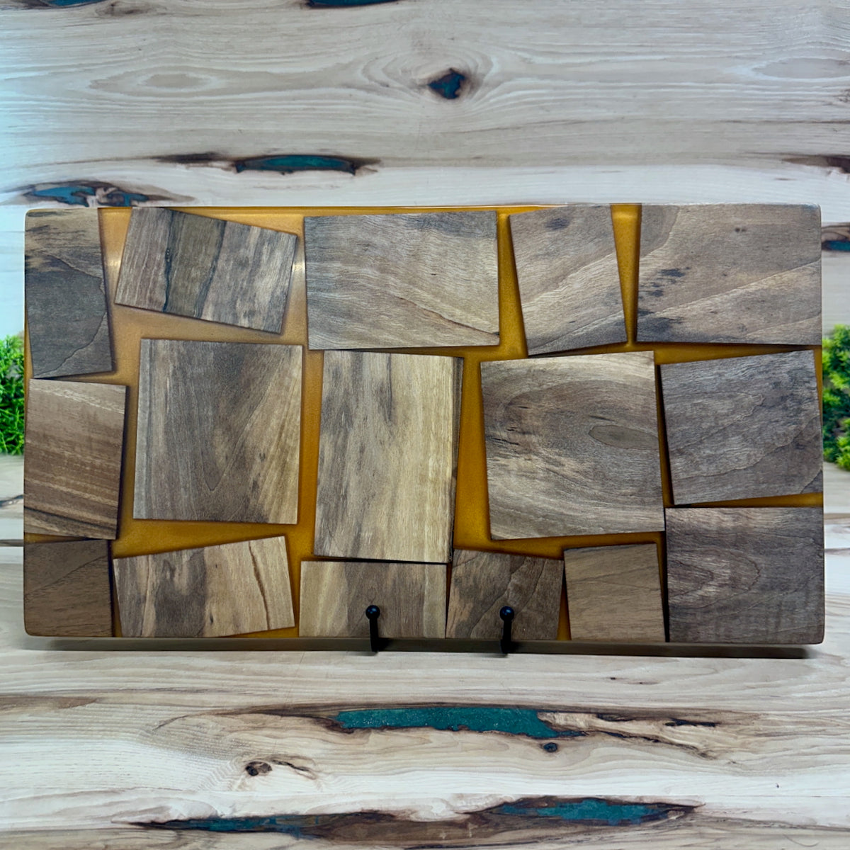 Handcrafted Epoxy Walnut Hardwood Cutting Board