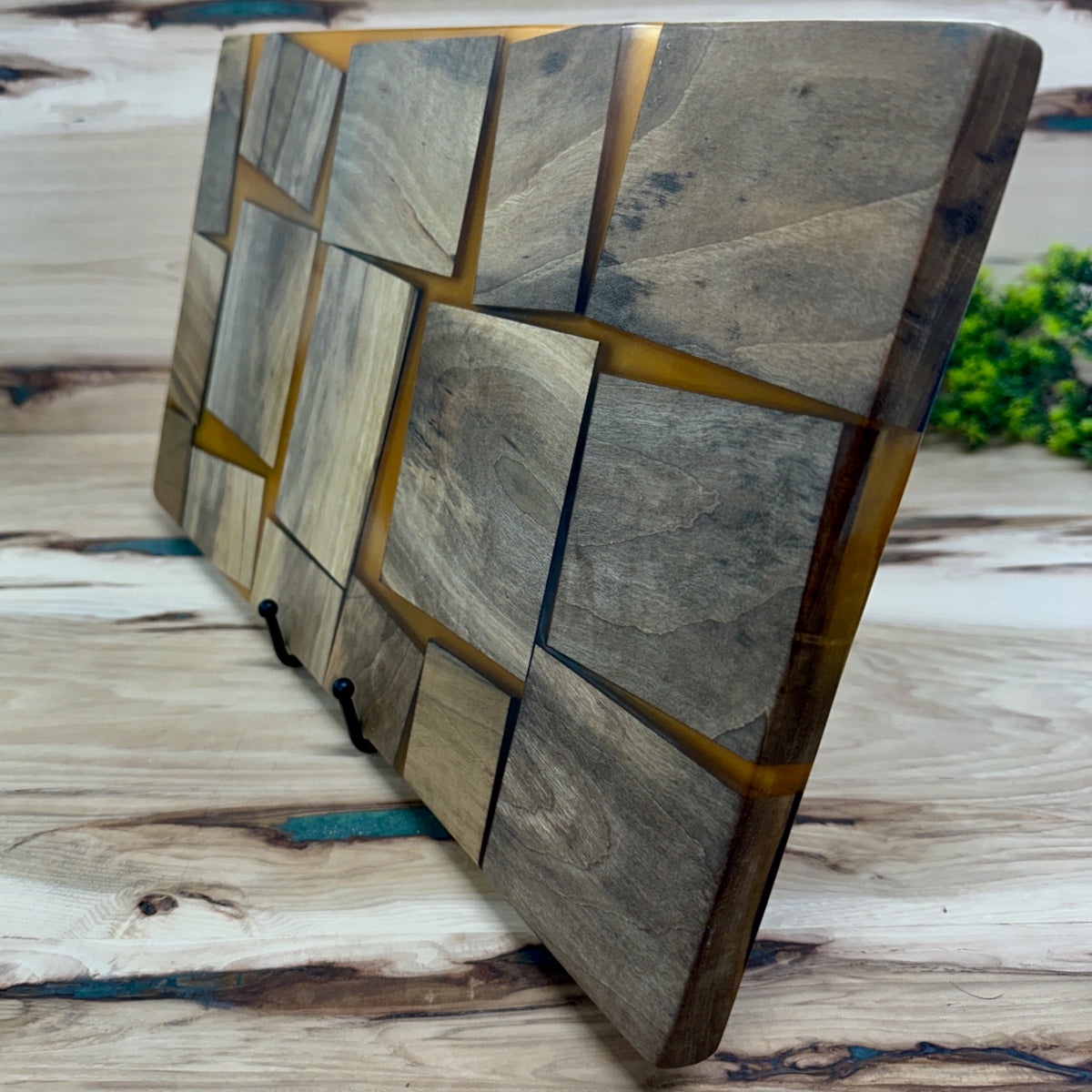 Handcrafted Epoxy Walnut Hardwood Cutting Board