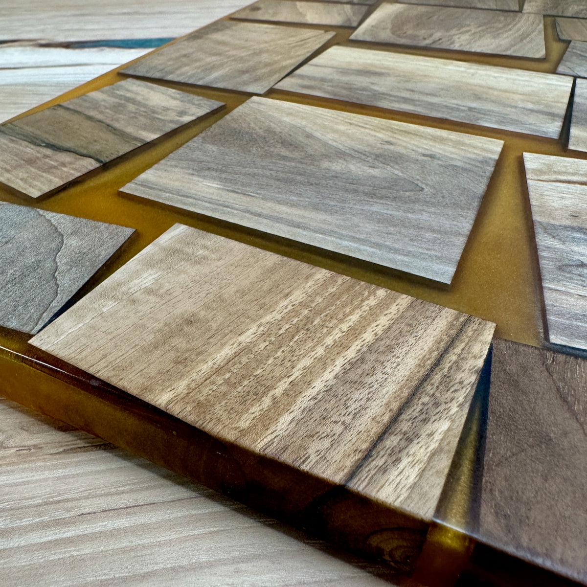 Handcrafted Epoxy Walnut Hardwood Cutting Board