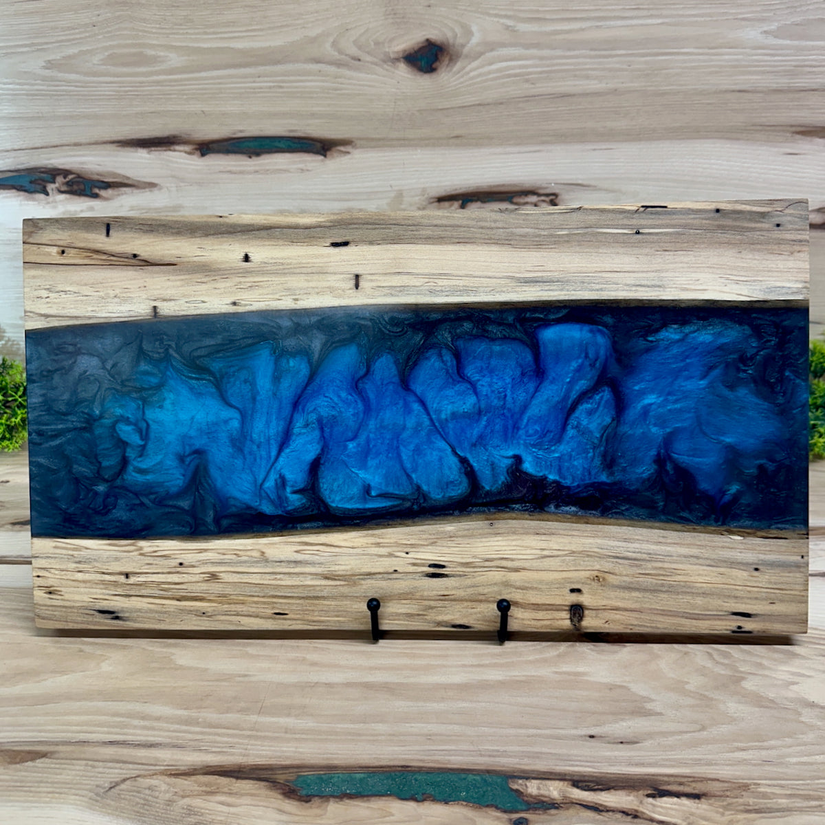 Handcrafted Epoxy Ambrosia Maple Hardwood Cutting Board