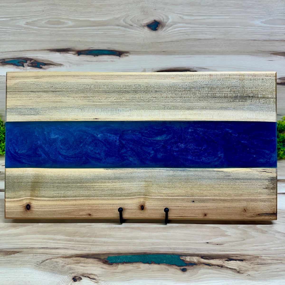 Handcrafted Epoxy Ambrosia Maple Hardwood Cutting Board
