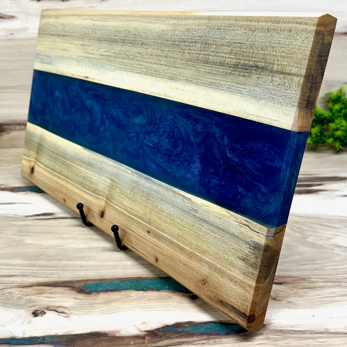 Handcrafted Epoxy Ambrosia Maple Hardwood Cutting Board