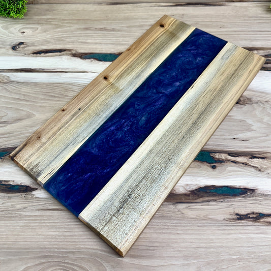 Handcrafted Epoxy Ambrosia Maple Hardwood Cutting Board