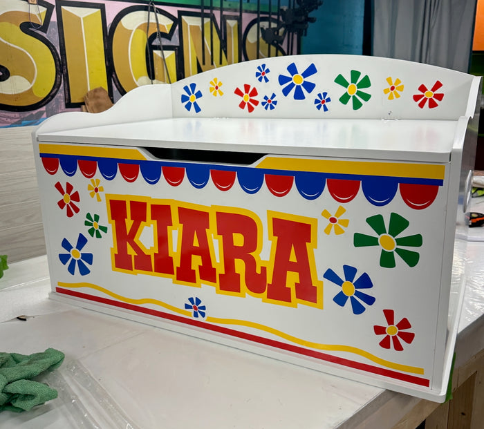 Personalized Toy Box