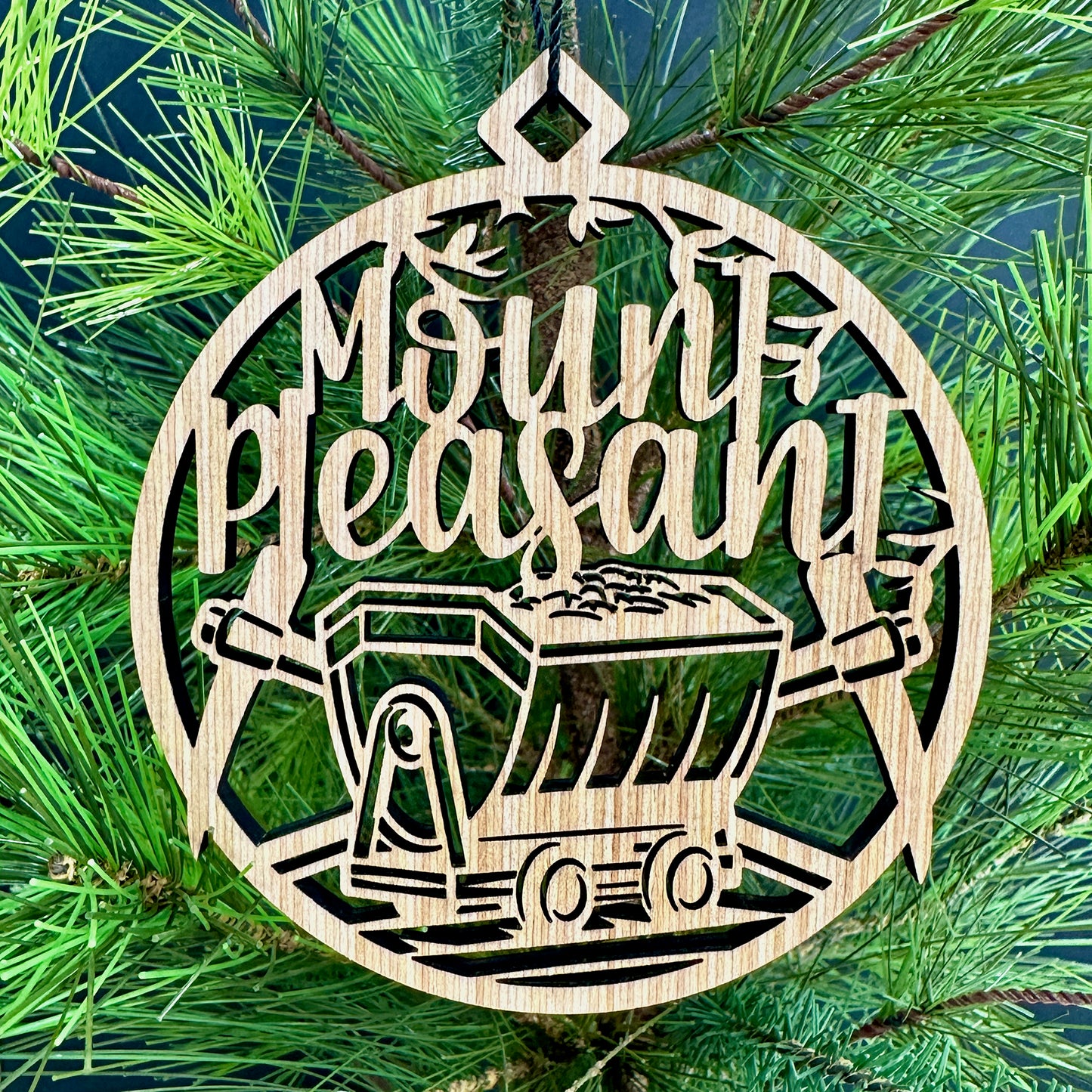 Mount Pleasant, PA Wood Ornament