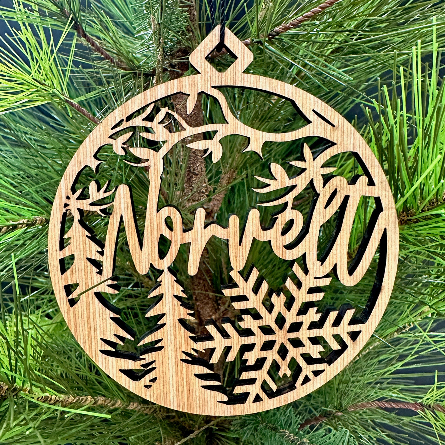 Norvelt, PA Wood Ornament