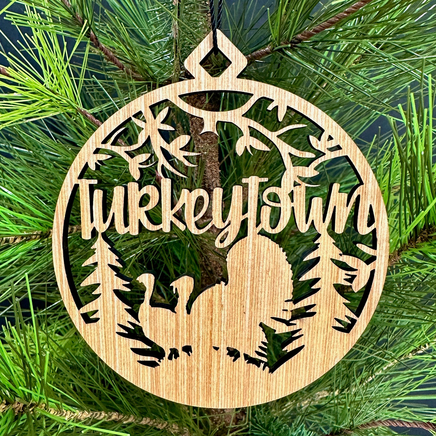 Turkeytown, PA Wood Ornament