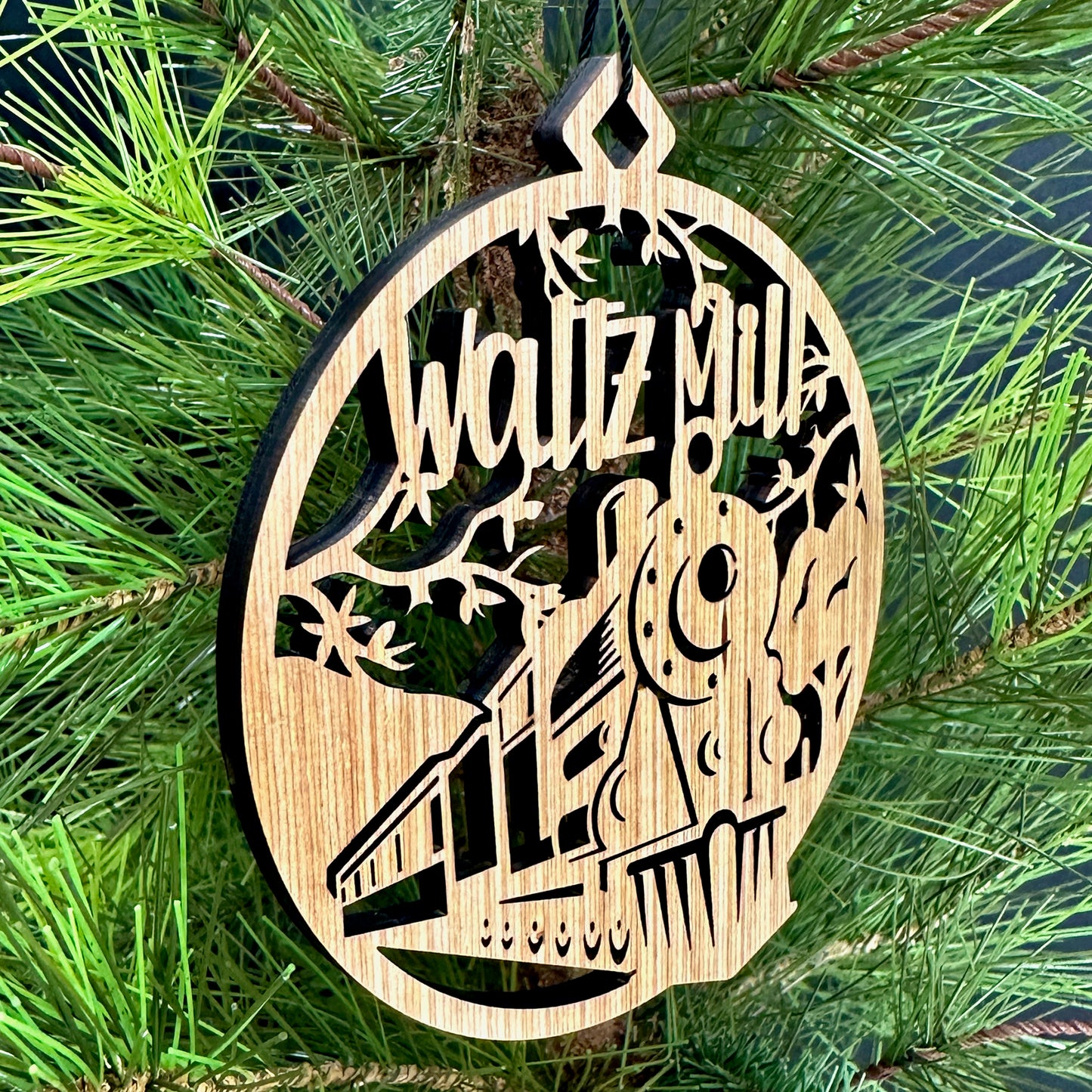 Waltz Mill, PA Wood Ornament