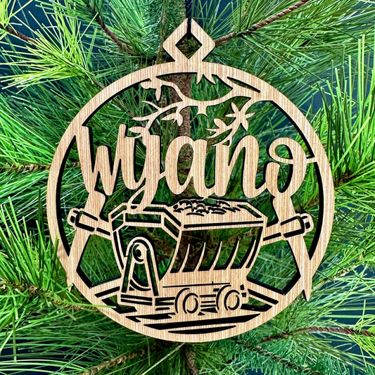 Wyano, PA Wood Ornament