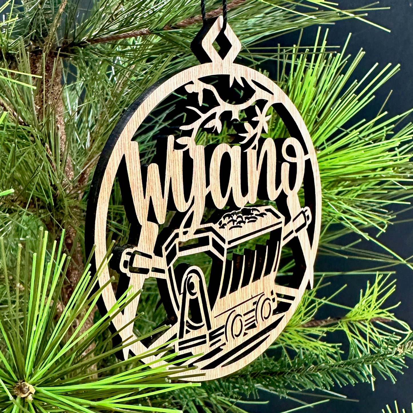 Wyano, PA Wood Ornament