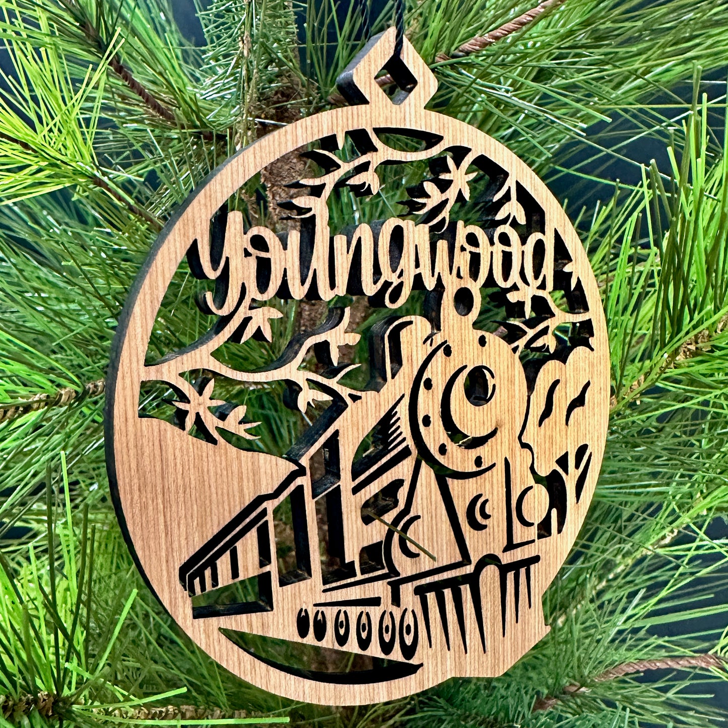 Youngwood, PA Wood Ornament