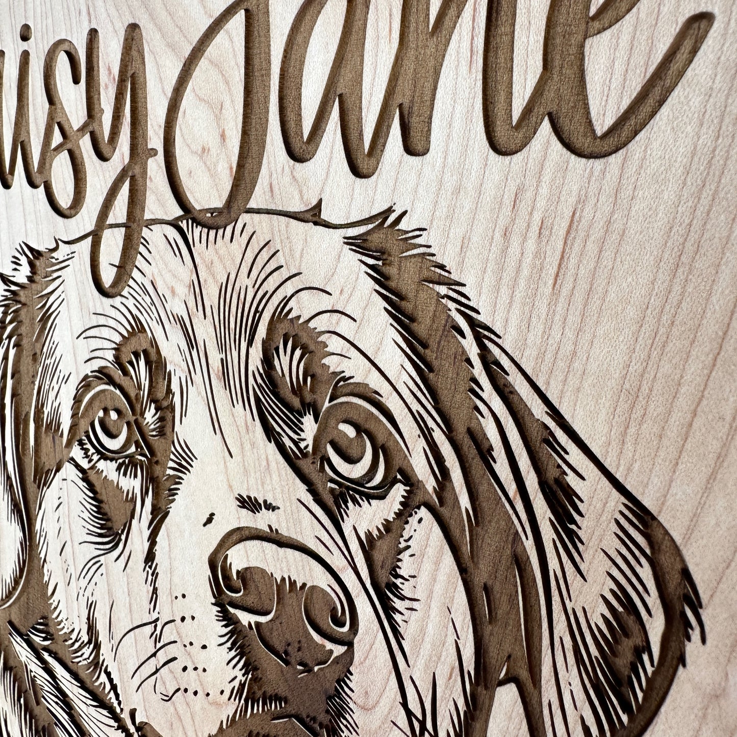 Personalized Engraved Pet Memorial from Photo